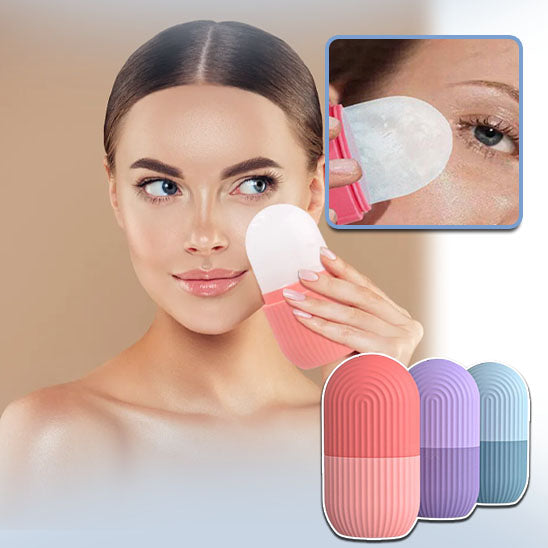 Moule a glaçons pour massage_ visage