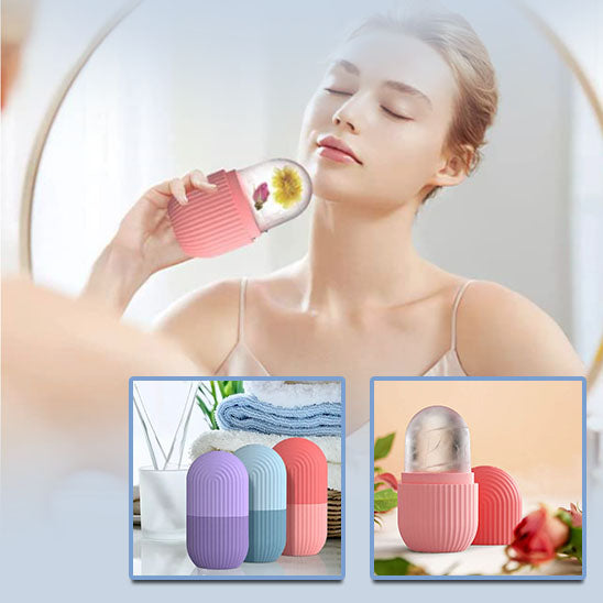 Moule a glaçons pour massage_ visage