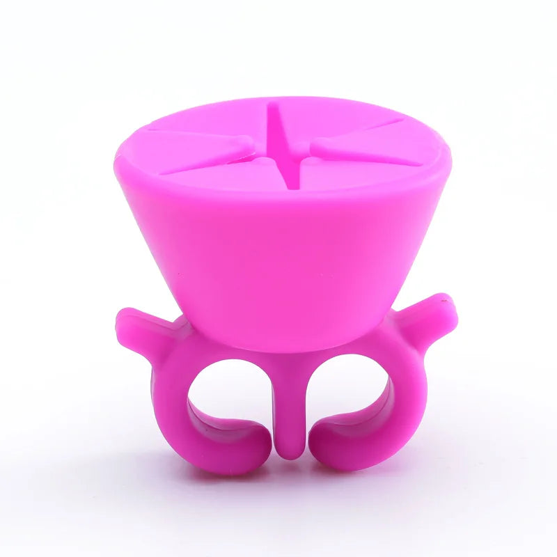 PORTE VERNIS A ONGLES EN SILICONE
