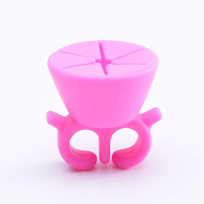 PORTE VERNIS A ONGLES EN SILICONE
