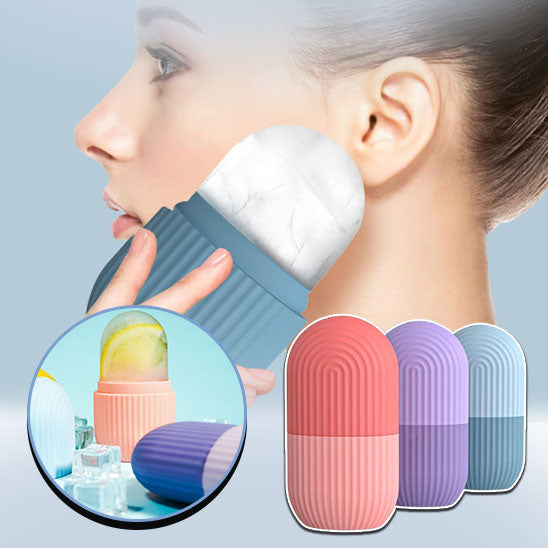Moule a glaçons pour massage_ visage