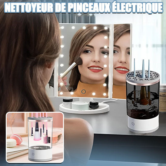 nettoyeur pinceau maquillage